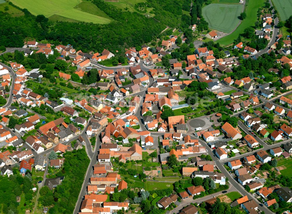 Luftbild Bolanden - Ortsansicht in Bolanden im Bundesland Rheinland-Pfalz, Deutschland