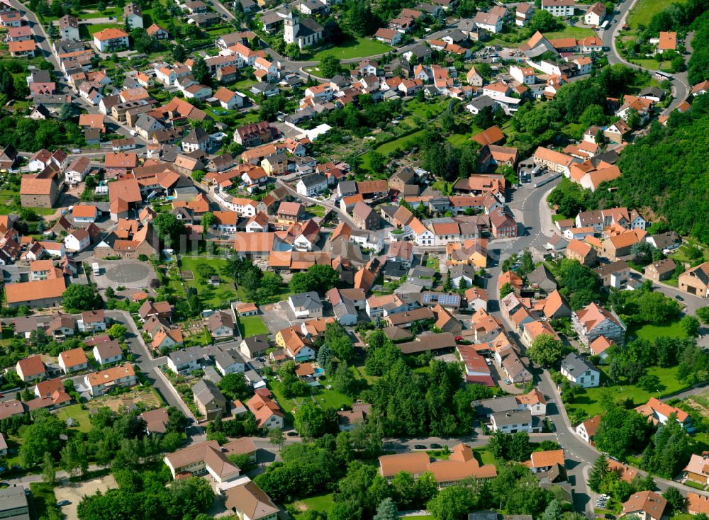 Luftbild Bolanden - Ortsansicht in Bolanden im Bundesland Rheinland-Pfalz, Deutschland