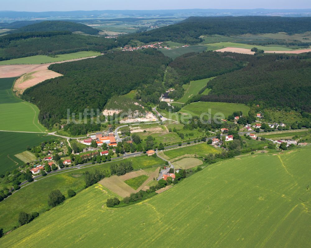 Breitenworbis von oben - Ortsansicht in Breitenworbis im Bundesland Thüringen, Deutschland
