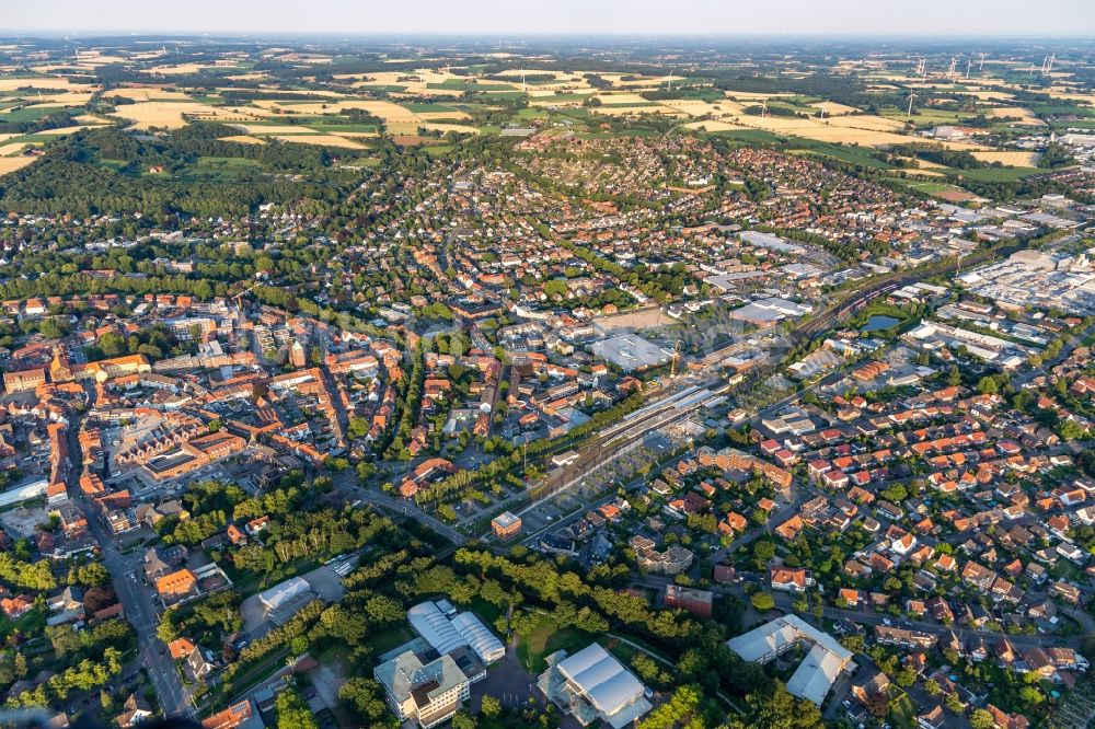 Luftbild Coesfeld - Ortsansicht in Coesfeld im Bundesland Nordrhein-Westfalen, Deutschland