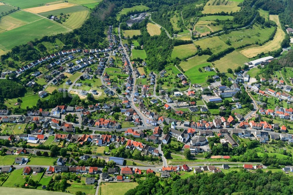 Dalhausen von oben - Ortsansicht in Dalhausen im Bundesland Nordrhein-Westfalen, Deutschland