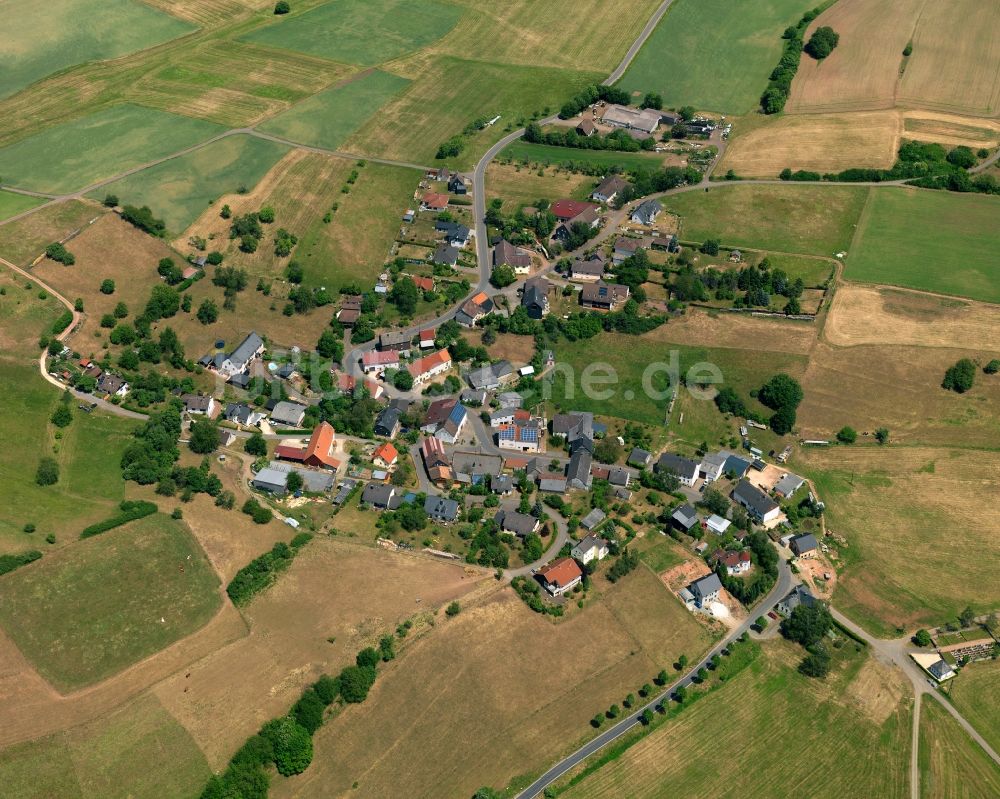 Luftaufnahme Dambach - Ortsansicht von Dambach im Bundesland Rheinland-Pfalz
