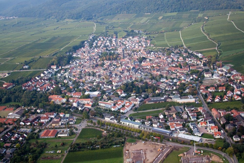 Luftbild Deidesheim - Ortsansicht in Deidesheim im Bundesland Rheinland-Pfalz