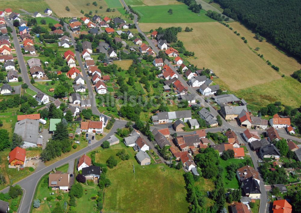 Luftaufnahme Herrstein / OT Dickesbach - Ortsansicht Dickesbach