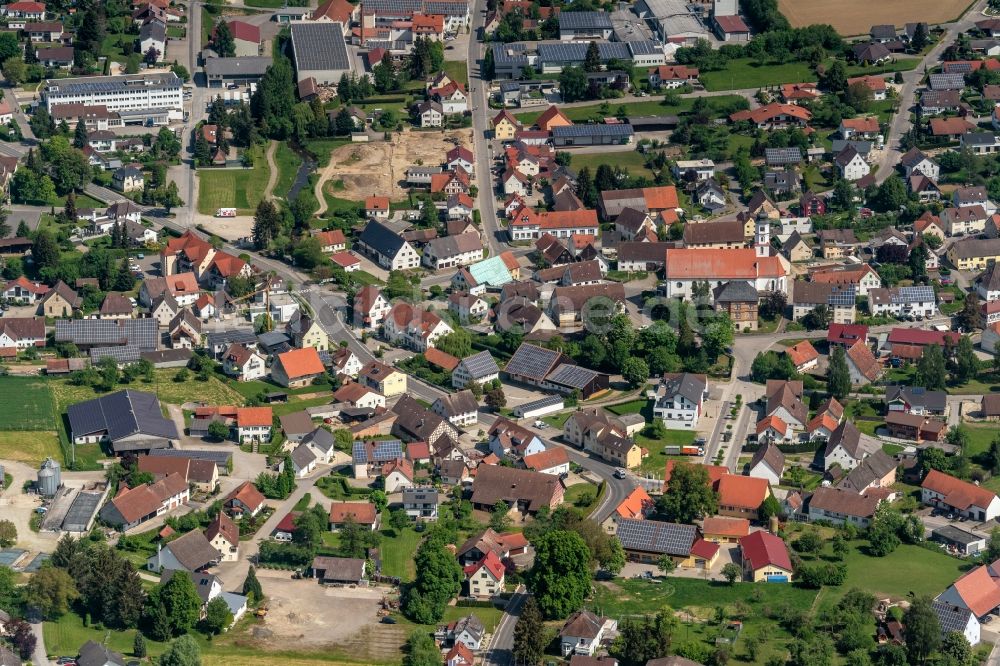 Luftaufnahme Dürmentingen - Ortsansicht in Dürmentingen im Bundesland Baden-Württemberg, Deutschland