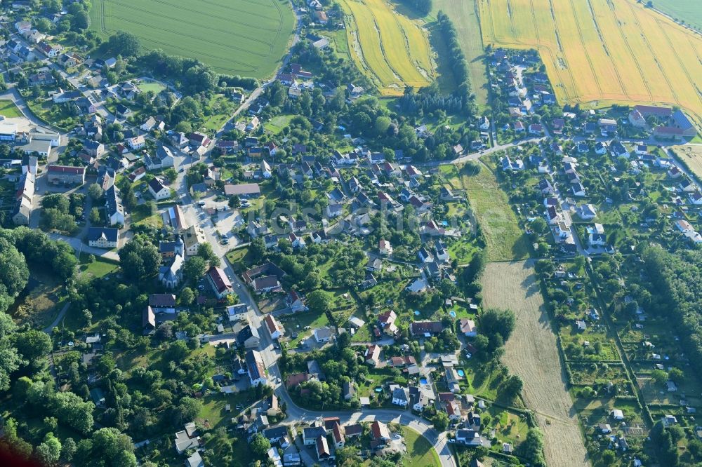 Luftbild Ehrenhain - Ortsansicht in Ehrenhain im Bundesland Thüringen, Deutschland