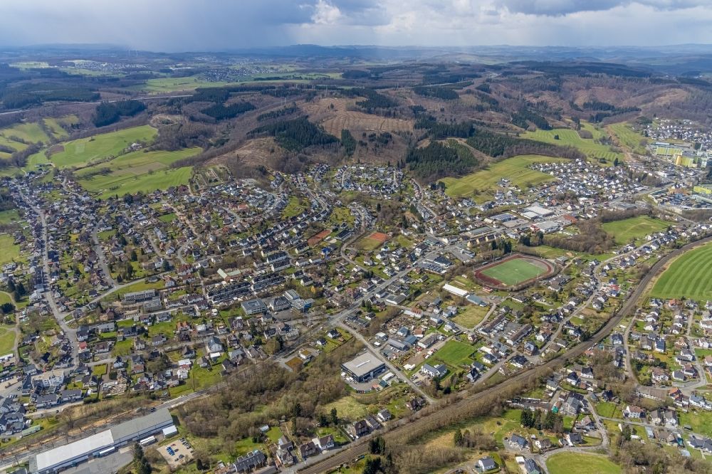 Luftaufnahme Eichen - Ortsansicht in Eichen im Bundesland Nordrhein-Westfalen, Deutschland