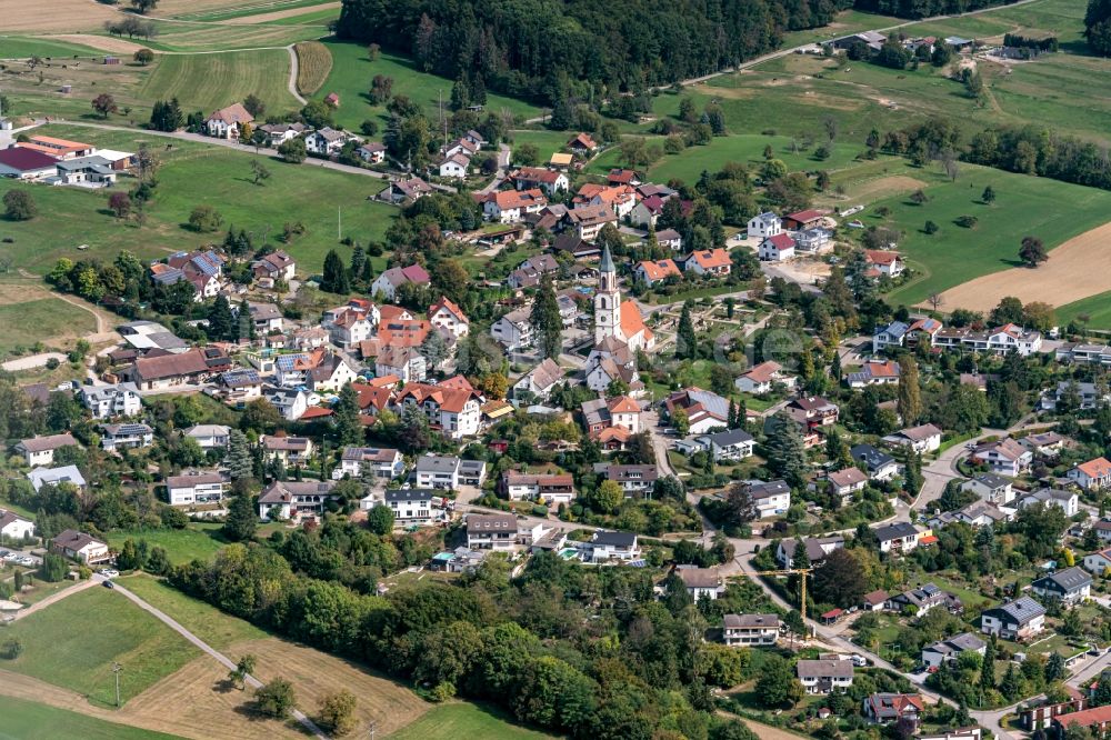 Luftbild Eichsel - Ortsansicht in Eichsel im Bundesland Baden-Württemberg, Deutschland