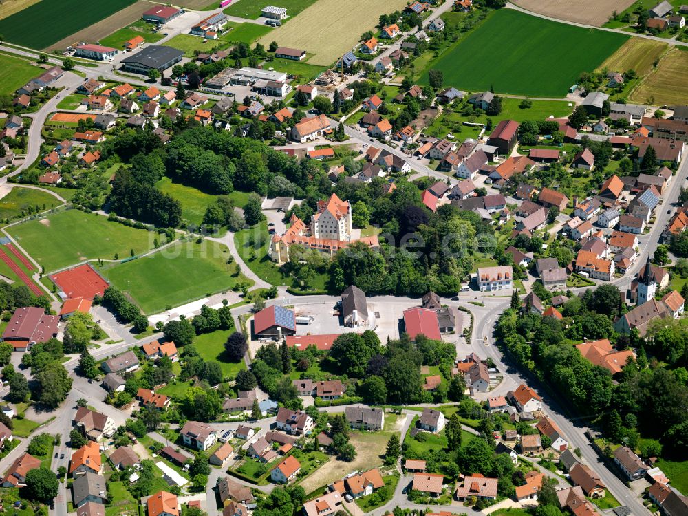 Luftbild Erolzheim - Ortsansicht in Erolzheim im Bundesland Baden-Württemberg, Deutschland