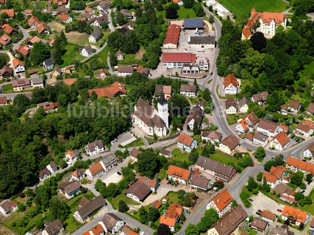 Erolzheim von oben - Ortsansicht in Erolzheim im Bundesland Baden-Württemberg, Deutschland