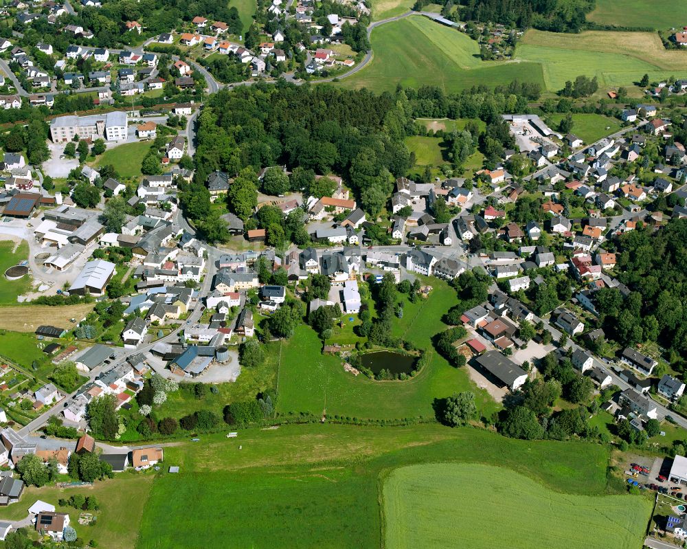 Luftbild Feilitzsch - Ortsansicht in Feilitzsch im Bundesland Bayern, Deutschland