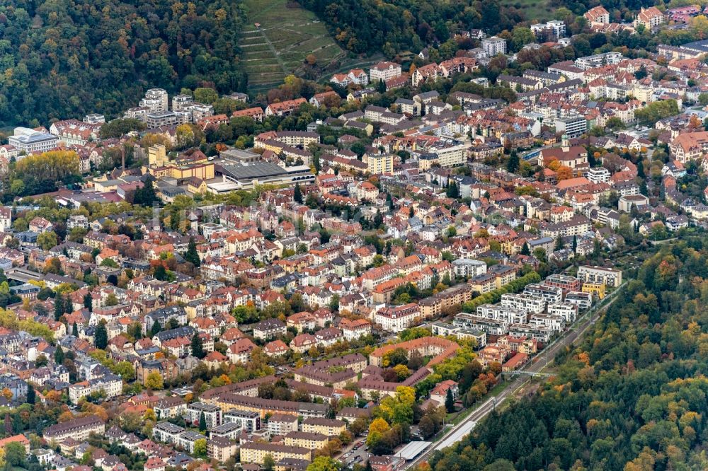 Luftbild Oberau - Ortsansicht von Freiburg im Ortsteil Oberau und Ebnet im Bundesland Baden-Württemberg, Deutschland