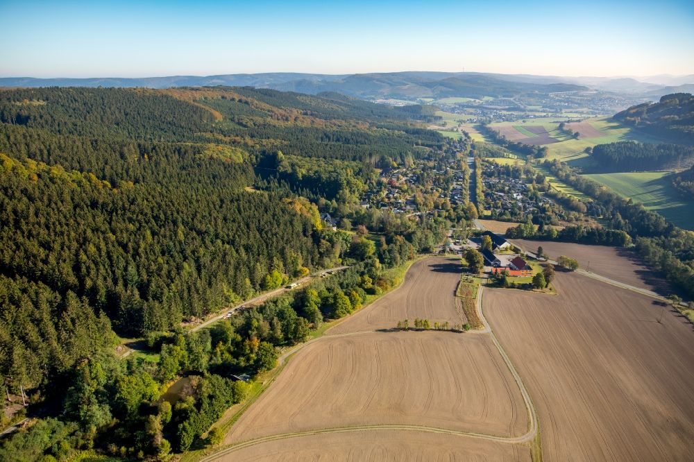 Luftbild Frenkhausen - Ortsansicht in Frenkhausen im Bundesland Nordrhein-Westfalen