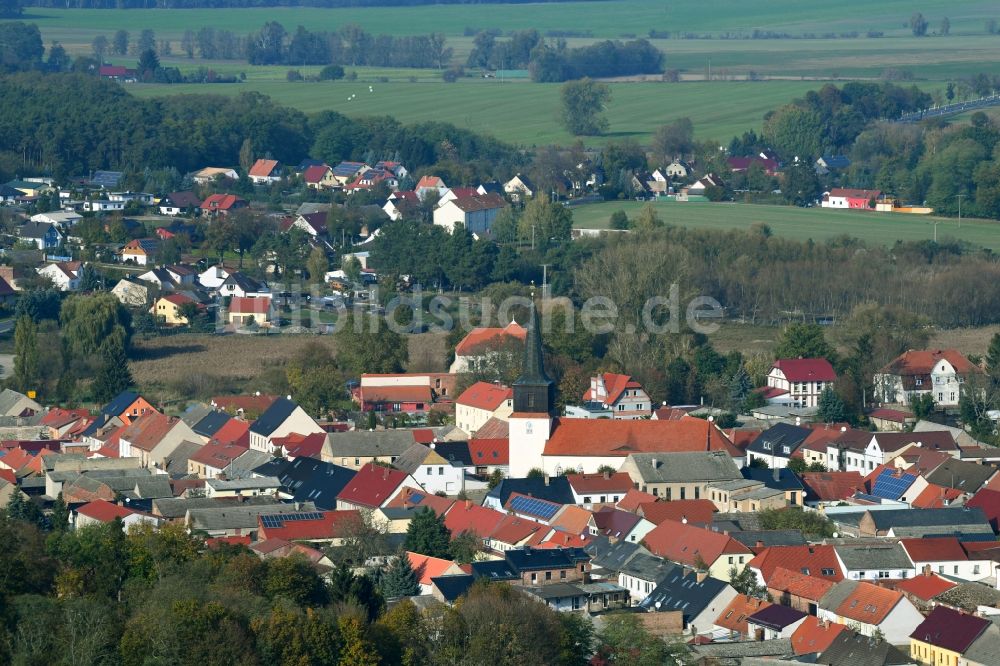 Friedland von oben - Ortsansicht in Friedland im Bundesland Brandenburg, Deutschland