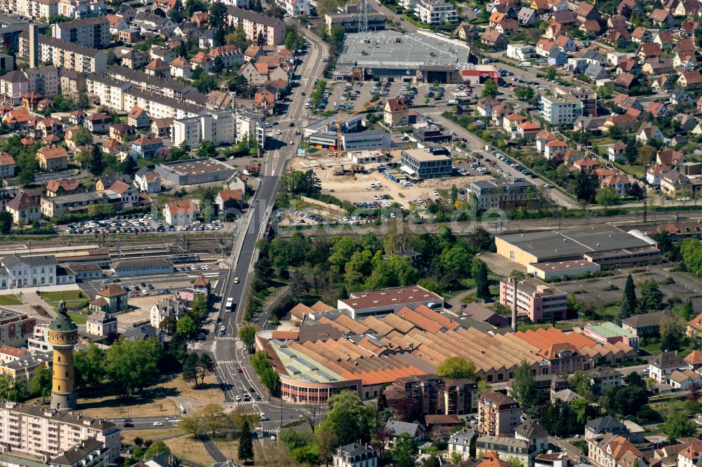 Luftbild Selestat - Ortsansicht an der Av. du Général de Gaulle Selestat in Grand Est, Frankreich