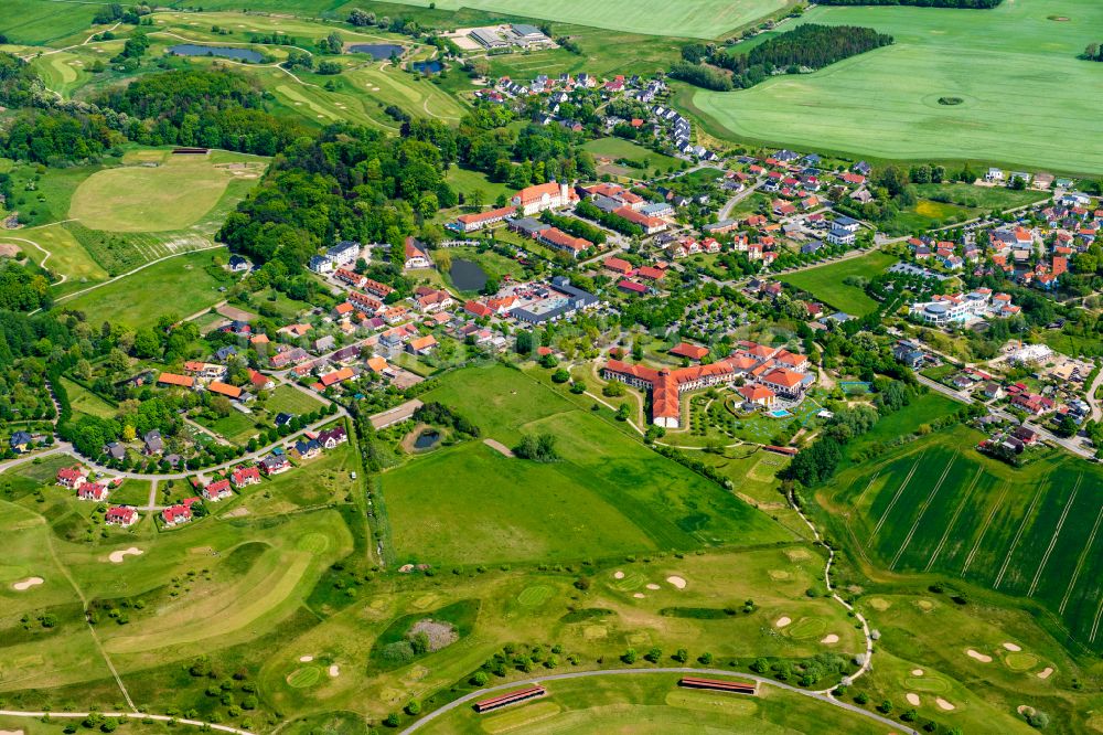 Göhren-Lebbin von oben - Ortsansicht in Göhren-Lebbin im Bundesland Mecklenburg-Vorpommern