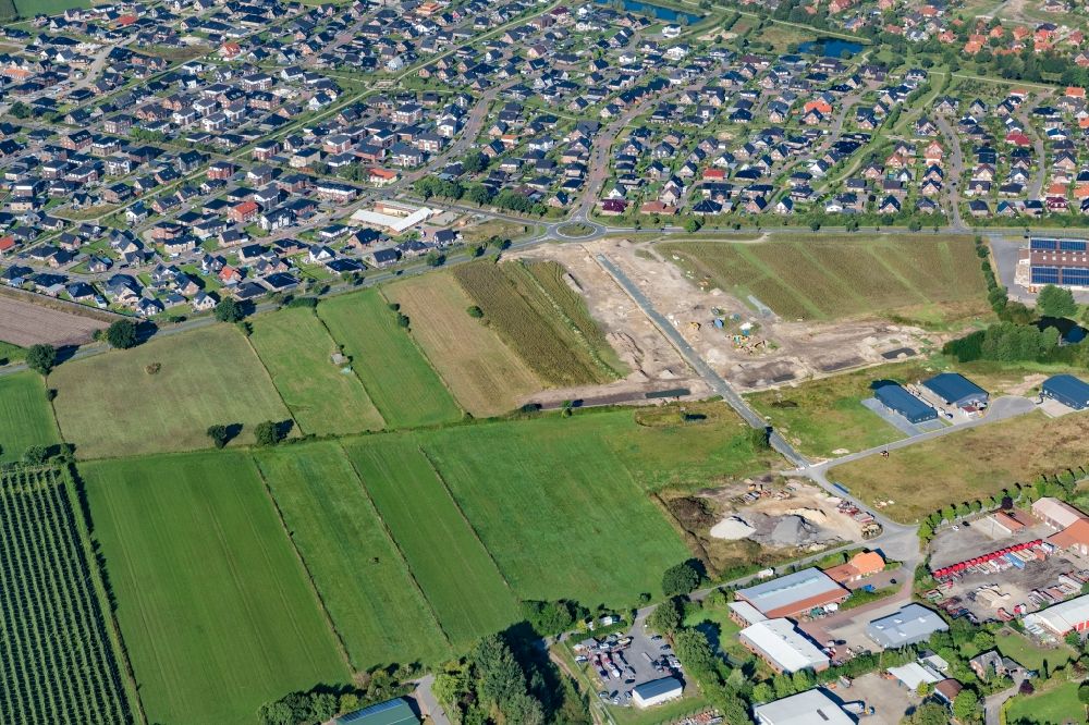 Luftbild Harsefeld - Ortsansicht in Harsefeld im Bundesland Niedersachsen, Deutschland
