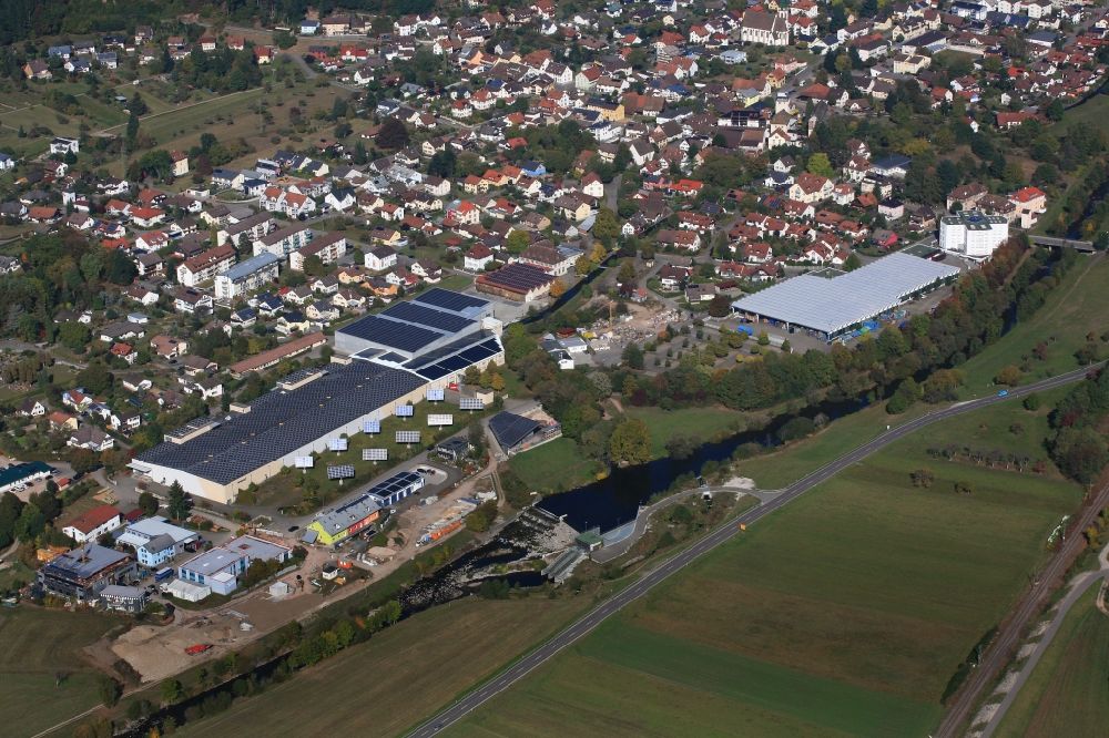 Luftbild Hausen im Wiesental - Ortsansicht von Hausen im Wiesental im Bundesland Baden-Württemberg