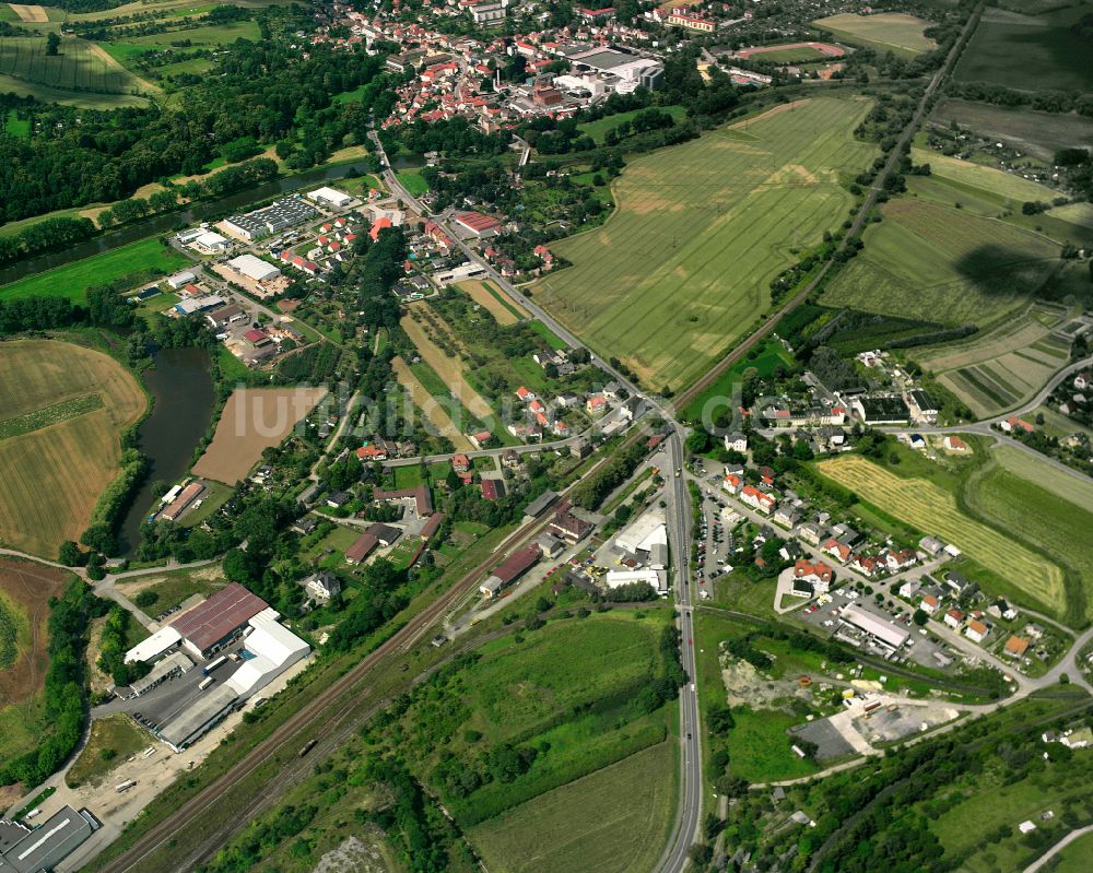Luftbild Heinrichshall - Ortsansicht in Heinrichshall im Bundesland Thüringen, Deutschland