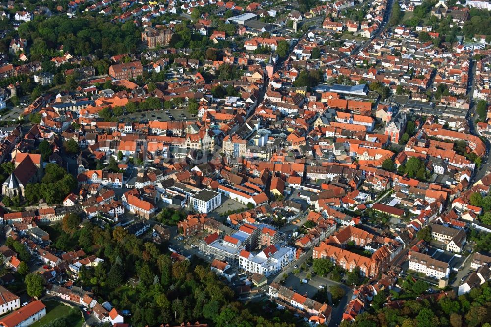 Luftbild Helmstedt - Ortsansicht in Helmstedt im Bundesland Niedersachsen, Deutschland