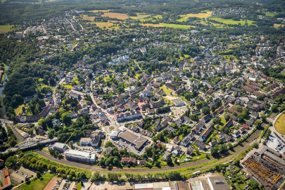 Luftbild Herbede - Ortsansicht in Herbede im Bundesland Nordrhein-Westfalen, Deutschland