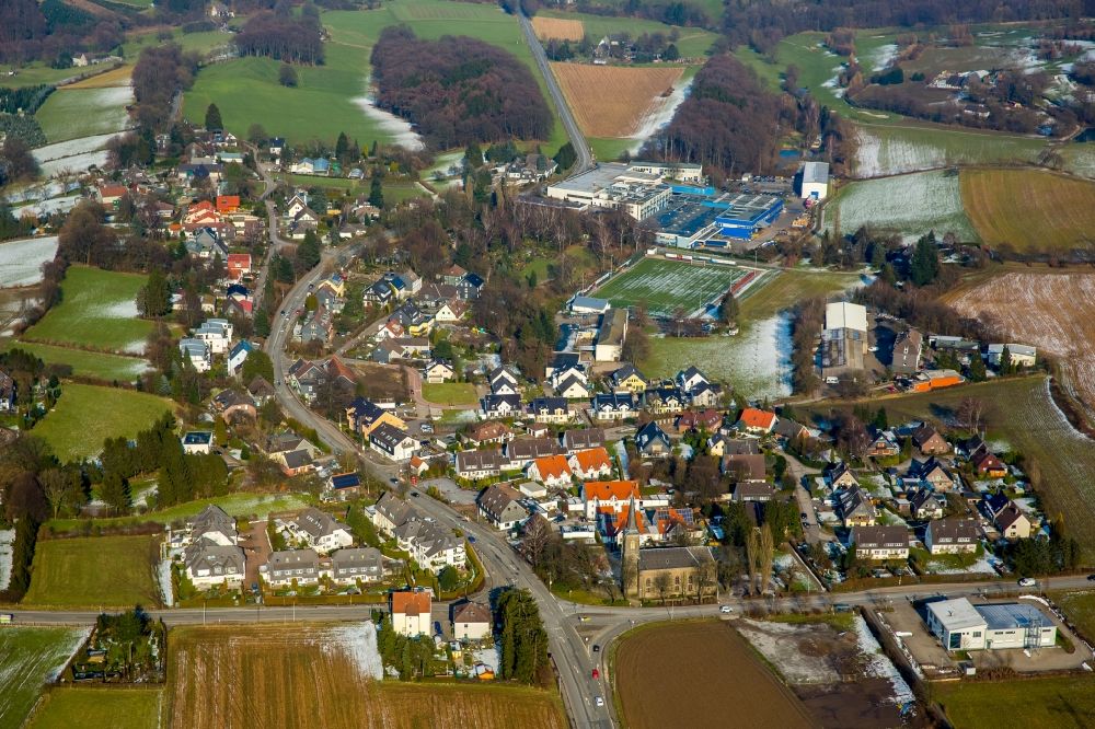 Herzkamp aus der Vogelperspektive: Ortsansicht von Herzkamp im Bundesland Nordrhein-Westfalen