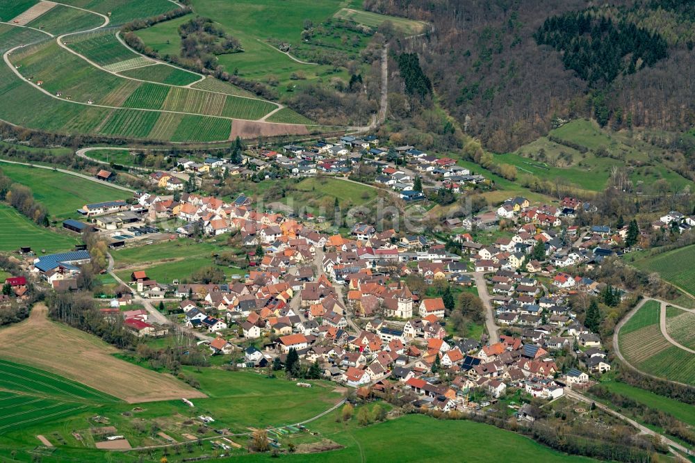 Luftbild Häfnerhaslach - Ortsansicht in Häfnerhaslach im Bundesland Baden-Württemberg, Deutschland