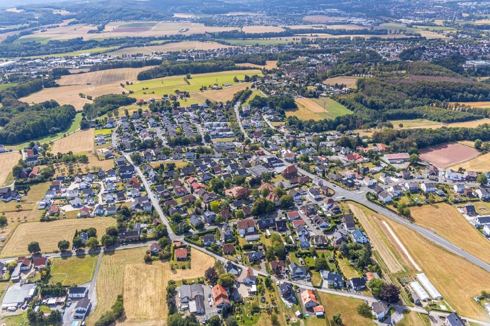 Luftbild Hohenheide - Ortsansicht in Hohenheide im Bundesland Nordrhein-Westfalen, Deutschland
