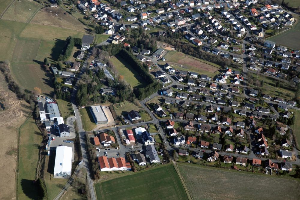 Luftbild Hohenstein - Ortsansicht von Hohenstein im Bundesland Hessen