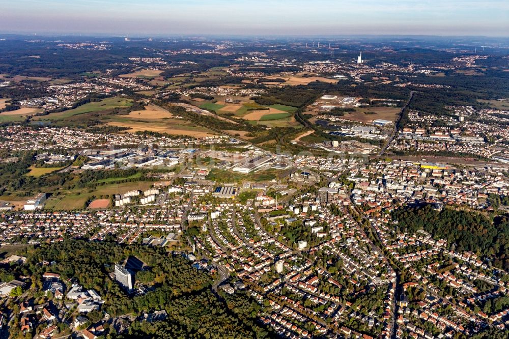 Luftbild Homburg - Ortsansicht in Homburg im Bundesland Saarland, Deutschland