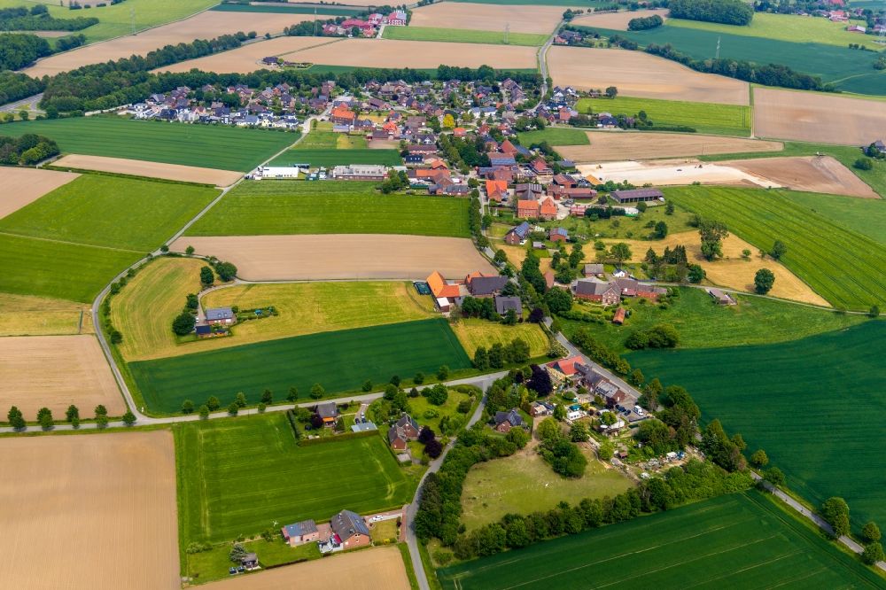 Luftaufnahme Horst - Ortsansicht in Horst im Bundesland Nordrhein-Westfalen, Deutschland