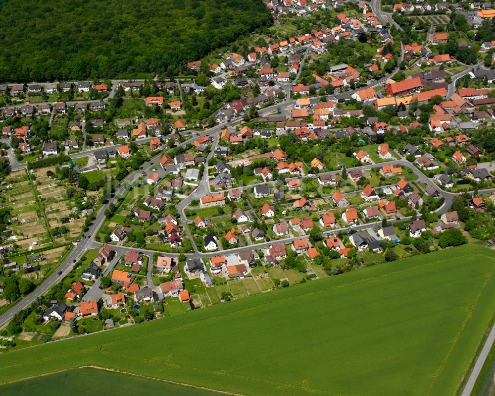Immenrode aus der Vogelperspektive: Ortsansicht in Immenrode im Bundesland Niedersachsen, Deutschland