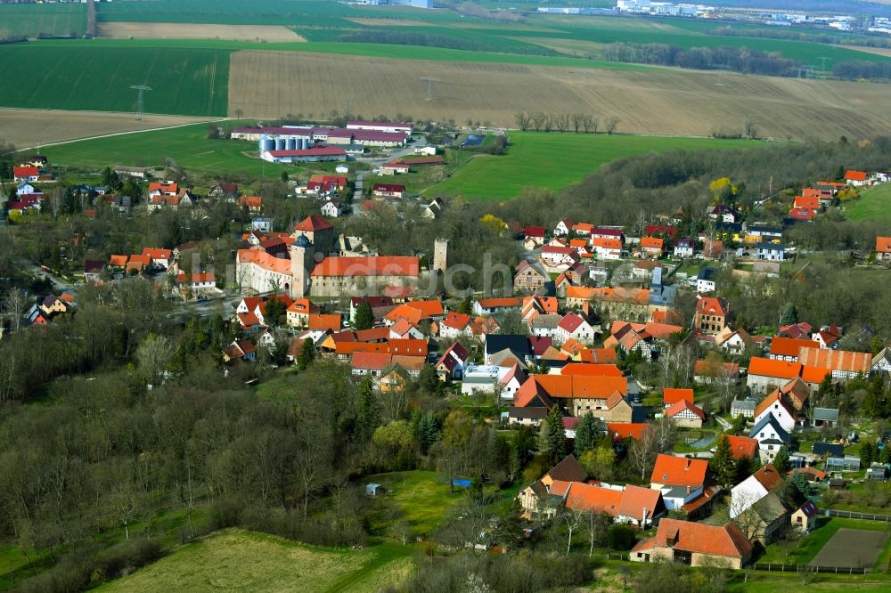 Luftbild Kapellendorf - Ortsansicht von Kapellendorf im Bundesland Thüringen, Deutschland