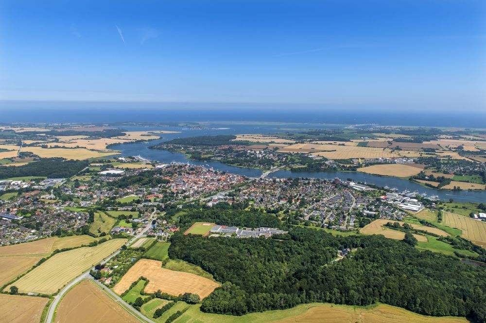Luftbild Kappeln - Ortsansicht Kappeln an der Schlei im Bundesland Schleswig-Holstein, Deutschland
