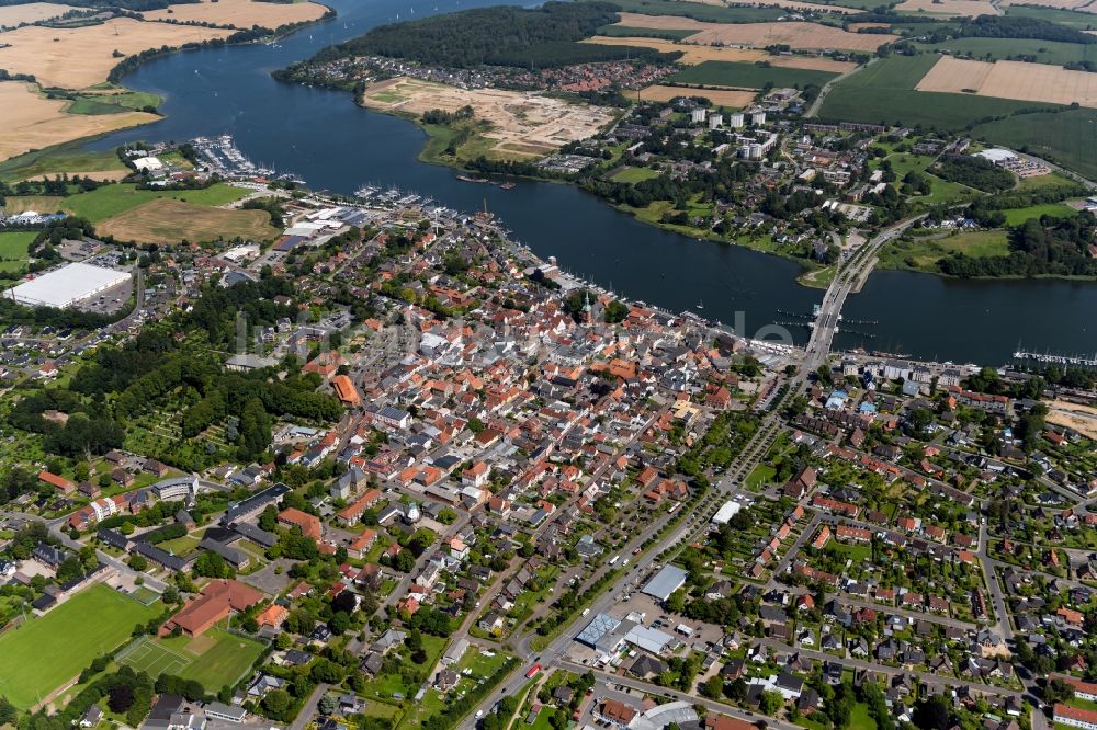Luftbild Kappeln - Ortsansicht Kappeln an der Schlei im Bundesland Schleswig-Holstein, Deutschland