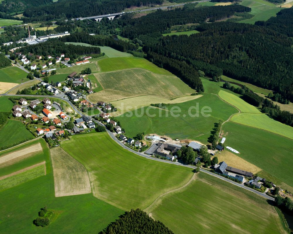 Luftbild Köditz - Ortsansicht in Köditz im Bundesland Bayern, Deutschland