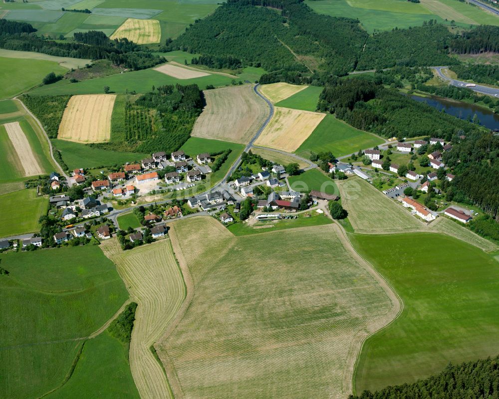 Luftaufnahme Köditz - Ortsansicht in Köditz im Bundesland Bayern, Deutschland