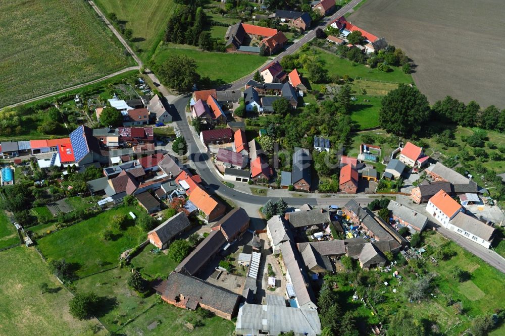 Luftbild Reuden - Ortsansicht in Kemberg im Bundesland Sachsen-Anhalt, Deutschland