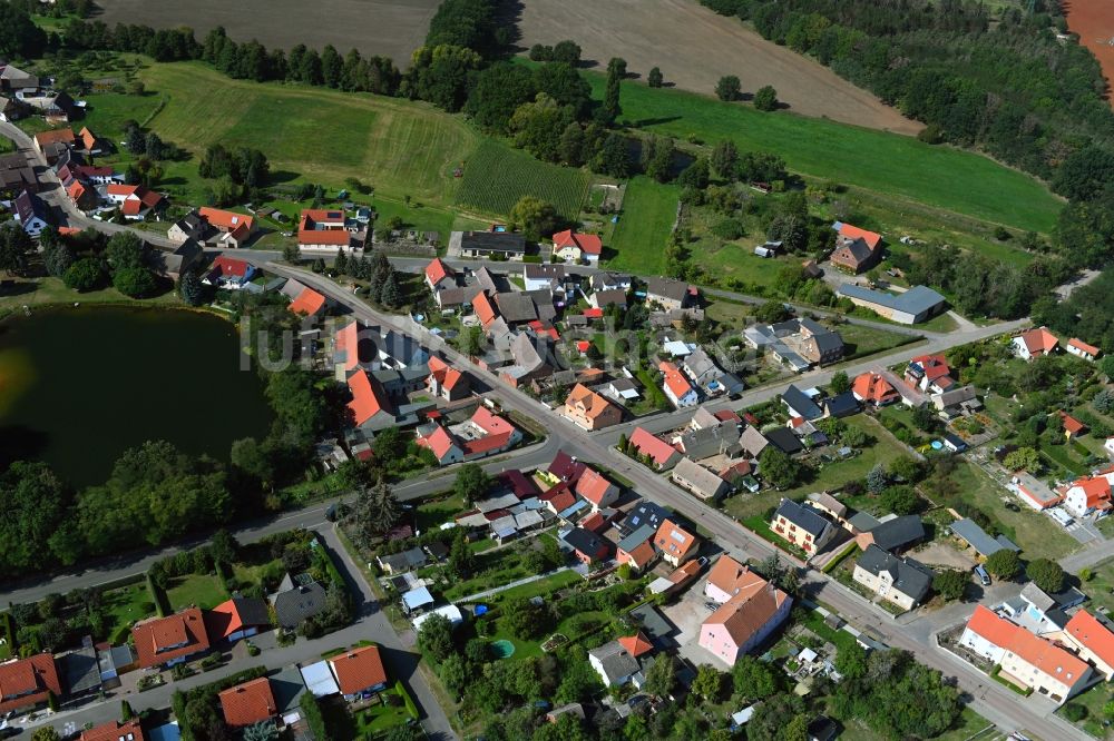 Luftaufnahme Reuden - Ortsansicht in Kemberg im Bundesland Sachsen-Anhalt, Deutschland