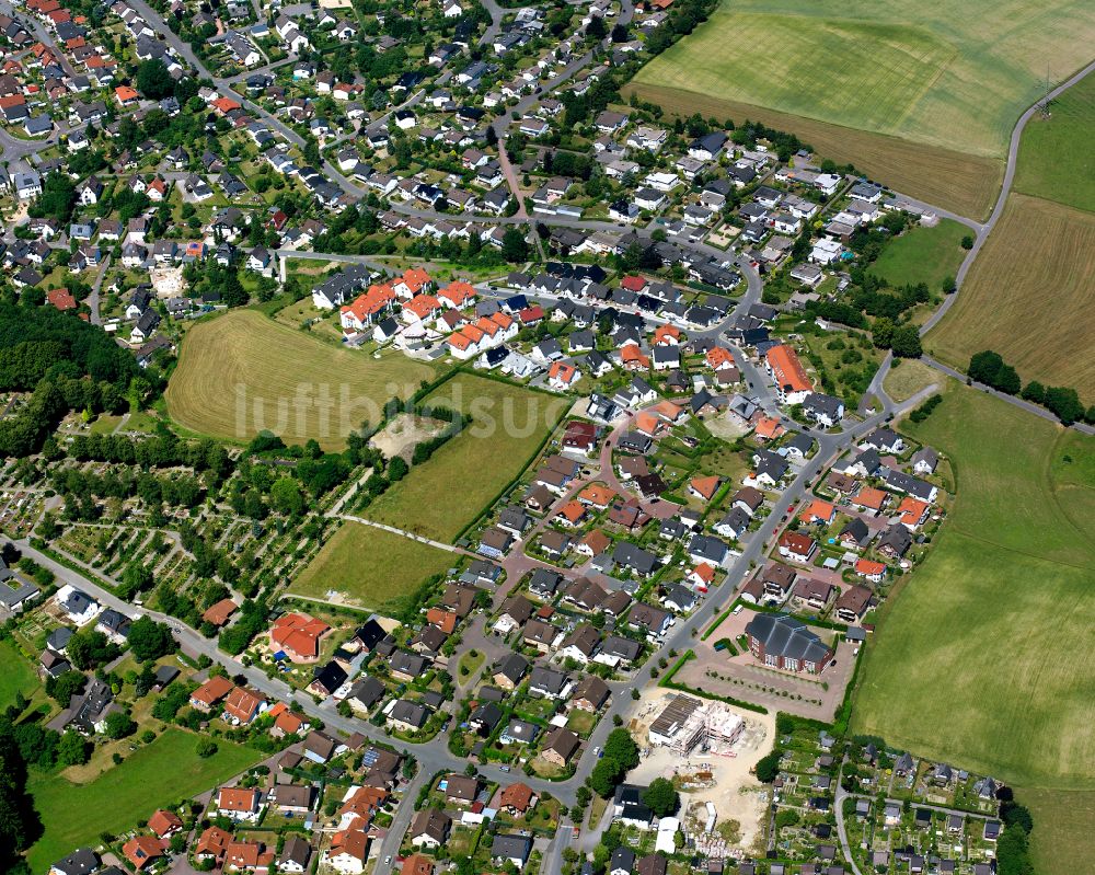 Luftaufnahme Kierspe - Ortsansicht in Kierspe im Bundesland Nordrhein-Westfalen, Deutschland