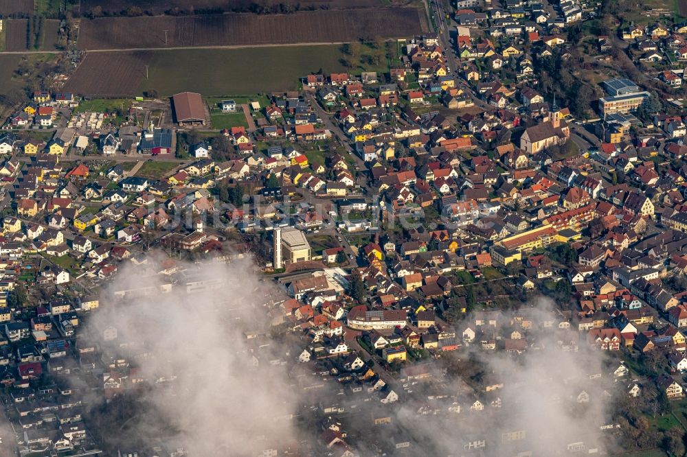 Luftbild Kippenheim - Ortsansicht in Kippenheim im Bundesland Baden-Württemberg, Deutschland
