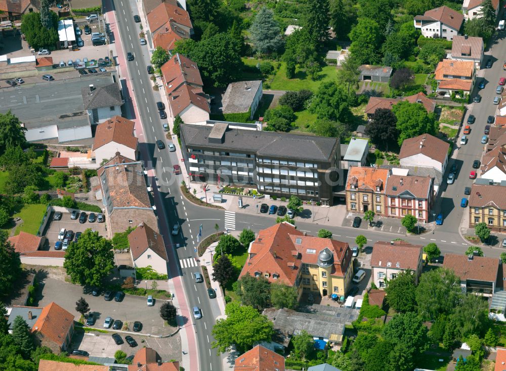 Luftbild Kirchheimbolanden - Ortsansicht in Kirchheimbolanden im Bundesland Rheinland-Pfalz, Deutschland