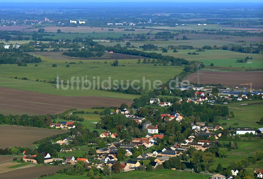 Luftaufnahme Klein-Mutz - Ortsansicht in Klein-Mutz im Bundesland Brandenburg, Deutschland