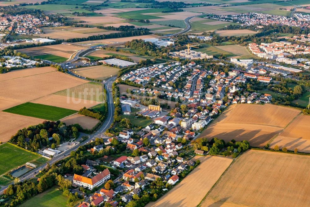 Luftbild Kloppenheim - Ortsansicht in Kloppenheim im Bundesland Hessen, Deutschland