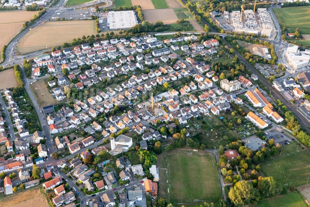 Luftaufnahme Kloppenheim - Ortsansicht in Kloppenheim im Bundesland Hessen, Deutschland