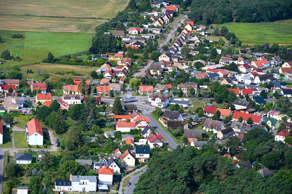 Luftbild Klosterfelde - Ortsansicht in Klosterfelde im Bundesland Brandenburg, Deutschland