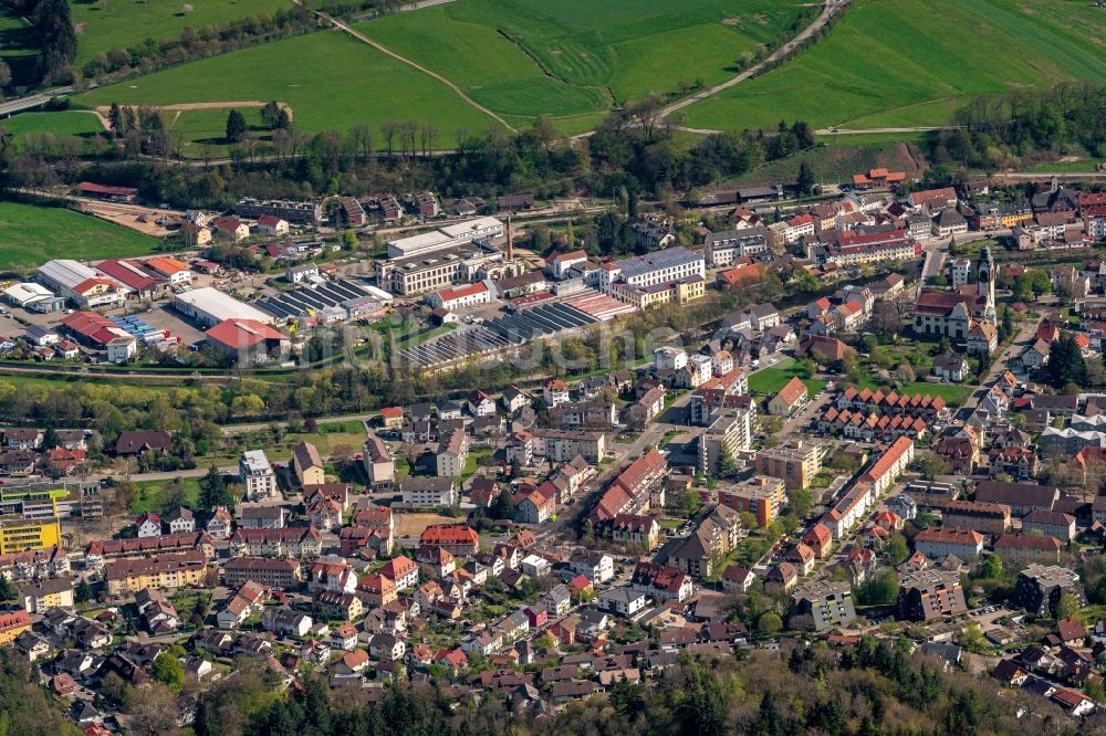 Luftbild Kollnau - Ortsansicht in Kollnau im Bundesland Baden-Württemberg, Deutschland