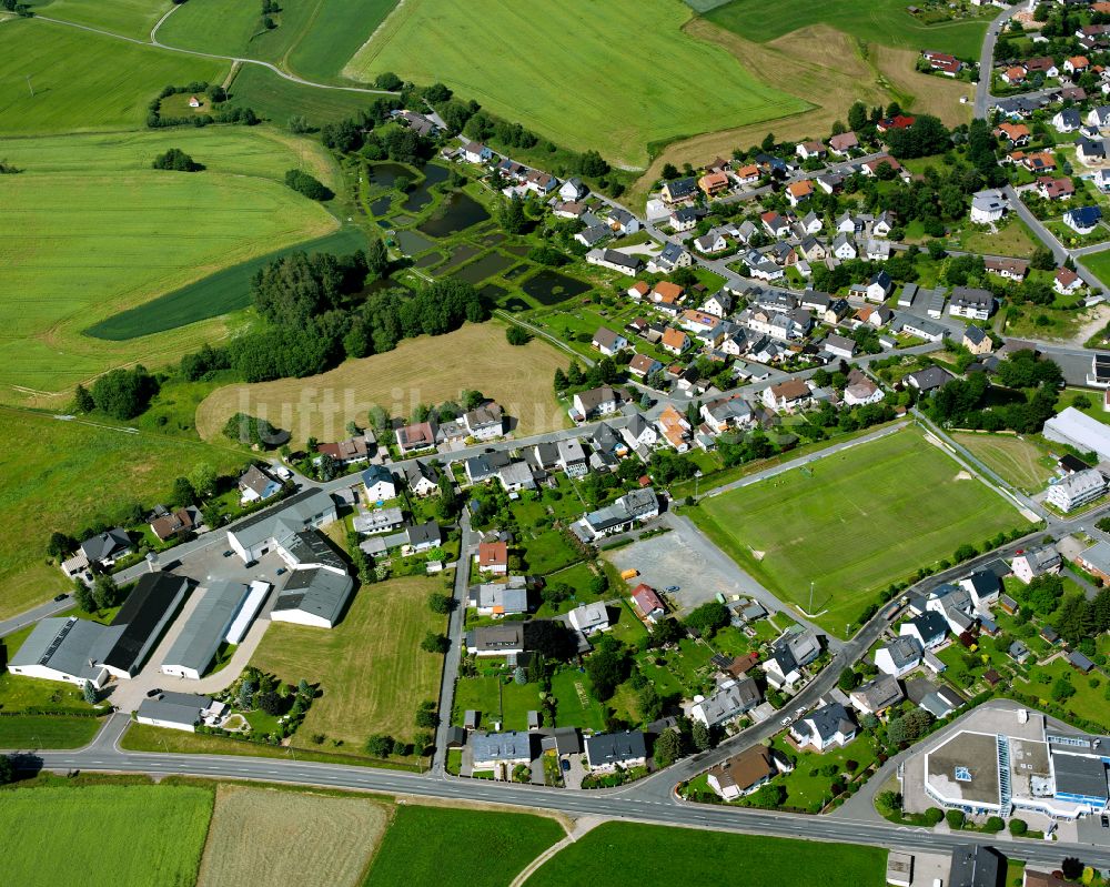 Luftbild Konradsreuth - Ortsansicht in Konradsreuth im Bundesland Bayern, Deutschland