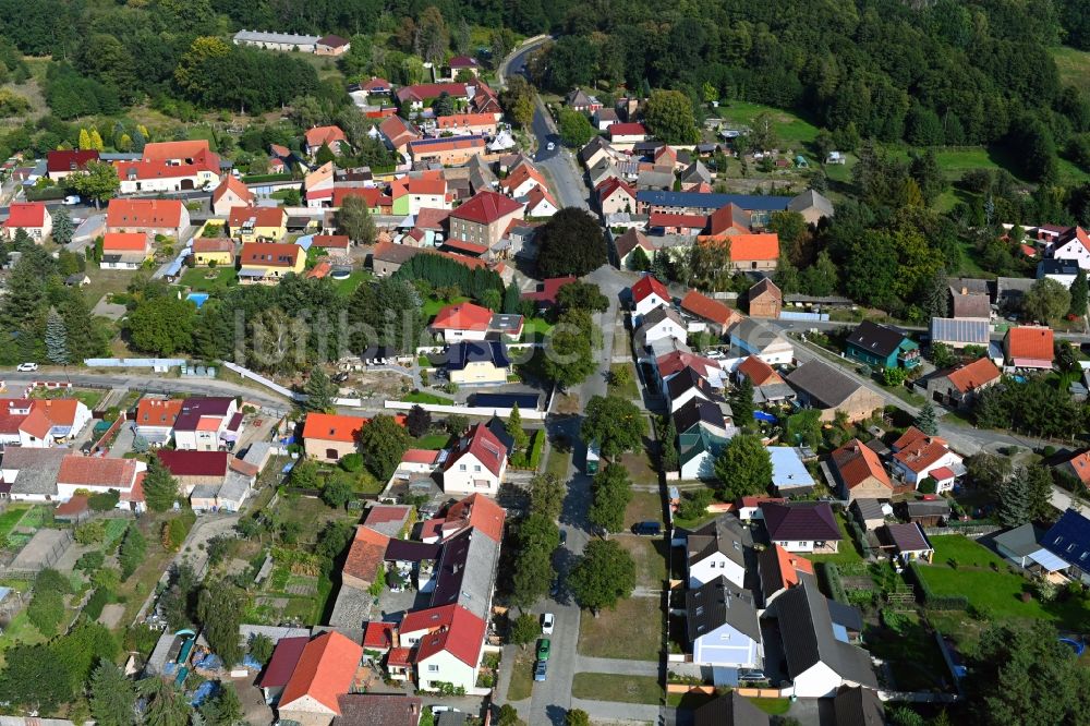 Luftbild Kummersdorf - Ortsansicht in Kummersdorf im Bundesland Brandenburg, Deutschland