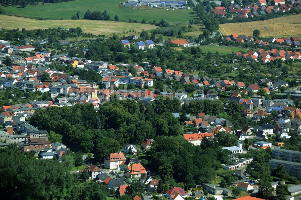 Luftaufnahme Laage - Ortsansicht in Laage im Bundesland Mecklenburg-Vorpommern